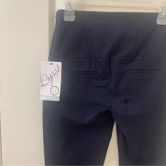 🌼 NWT Lysse navy stretch twill ponte pants - Picture 9 of 16